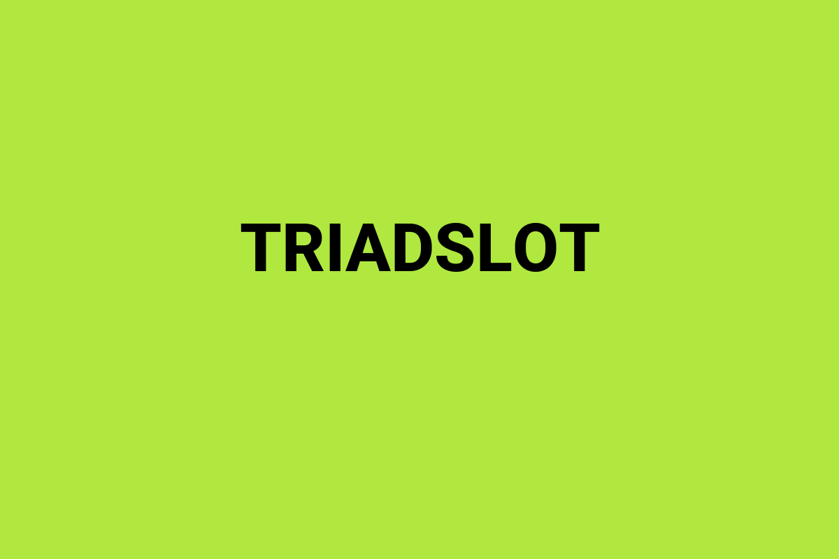 triadslot Slot Online Gacor: Mainkan Slot Online RTP Tinggi!